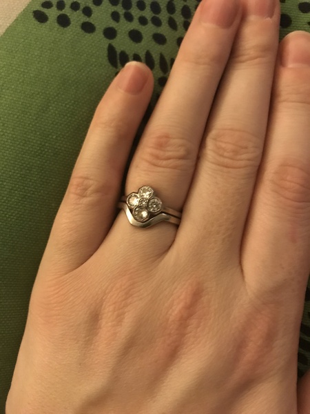 Quiet snow day here-show me your engagement rings!