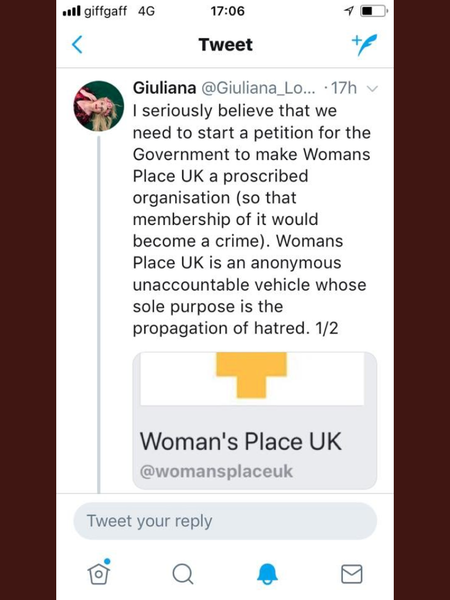 Women's Place UK website hacked