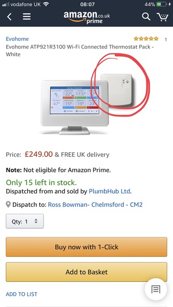 Self install - Evohome