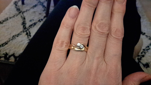 Quiet snow day here-show me your engagement rings!