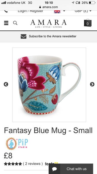 To ask to see your mugs