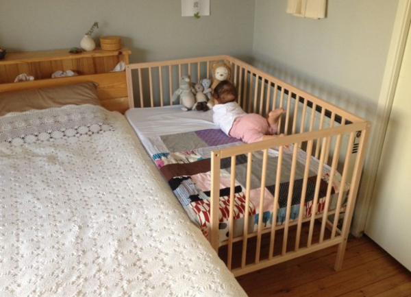 Help transitioning from bedside crib to cot - DS hates being lowered