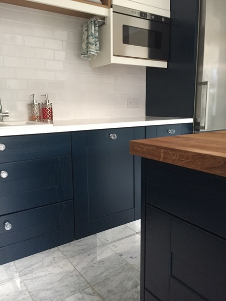 Navy Blue Kitchen