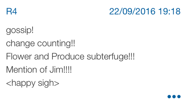 Spoiling The Archers one week at a time.  Thread 3