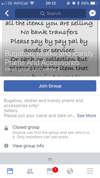 To be irritated I can’t sell my sell ICandy pushchair