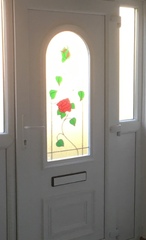 UPVC front door - can I change the glass? If not how much to replace door?