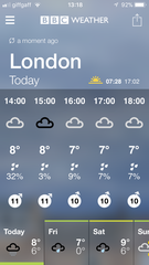 New BBC weather pages - bad!