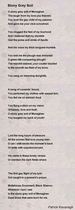To ask for your favourite poem