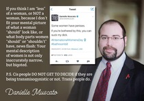 to ask how MN users can be so stupid about Trans women?