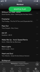 To ask for your motivational running songs?