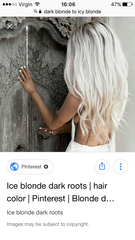Can I go icy blonde?