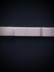 Ovulation strip - Is this a line?