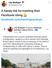To think Labours Lily Madigan is really just trolling?