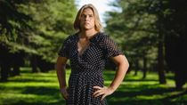 Trans football player