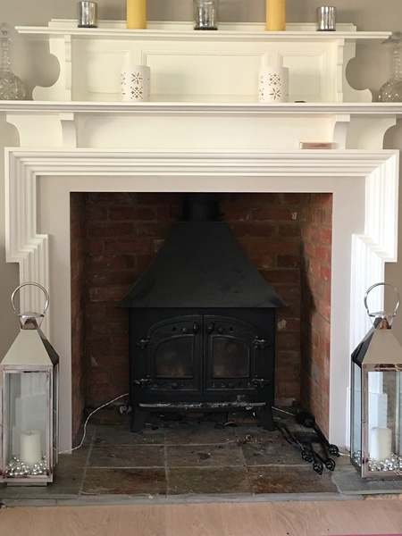 If you have a wood burner - what surround have you got?