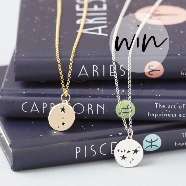Win A Designer Star Sign Necklace & Book (Ends 20/03)