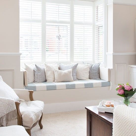 Bay Window Curtains... Help!