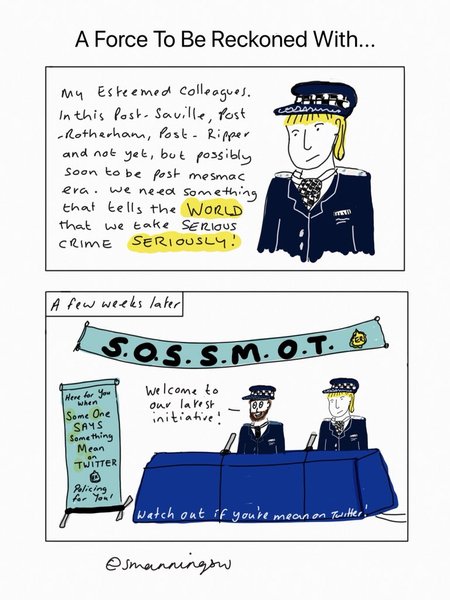 Woman questioned under caution and banned from leaving the country for criticising Mermaids