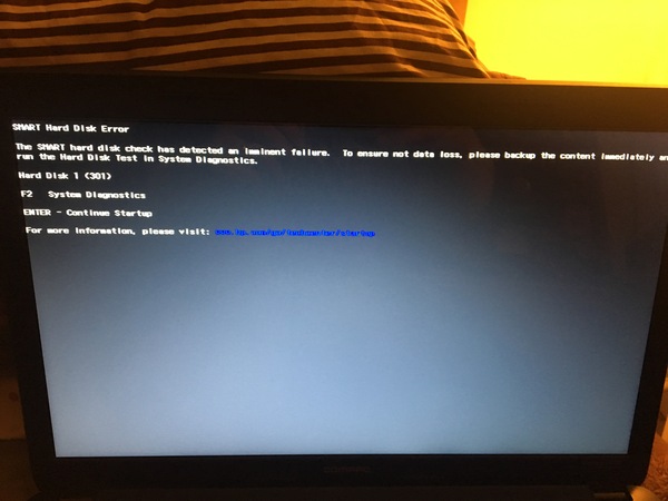 Is it worth replacing a hard disk on Compaq CQ58