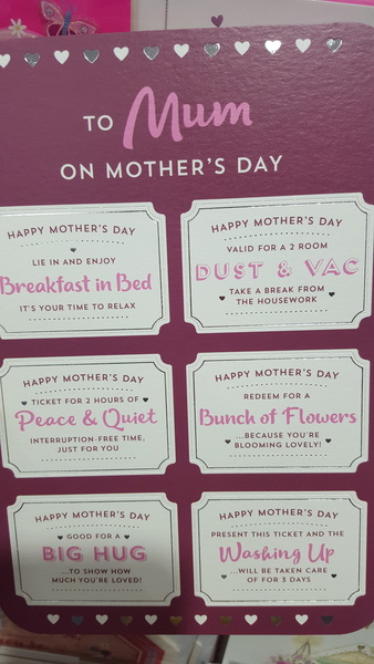 ..terrible Mother's Day card