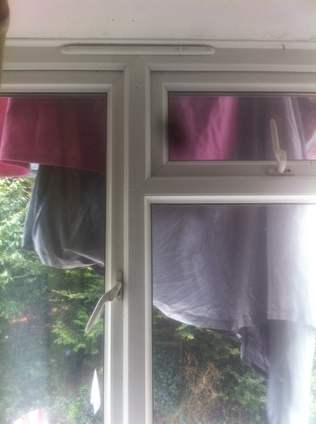 Annoyed with neighbour.