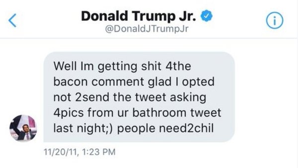 Even if you subpoena us, we won't turn up on the Trump threads