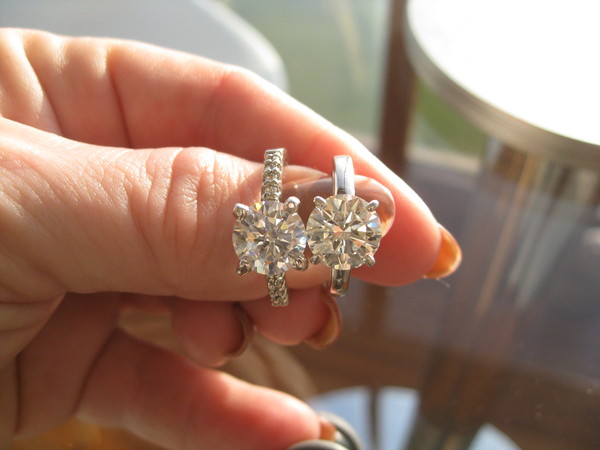 Fake engagement ring