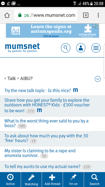 To be massively unimpressed by the Autism Speaks adverts