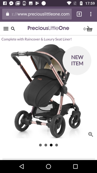 Arguments over pink pram!