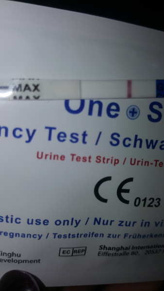 Faint positive or Evap?