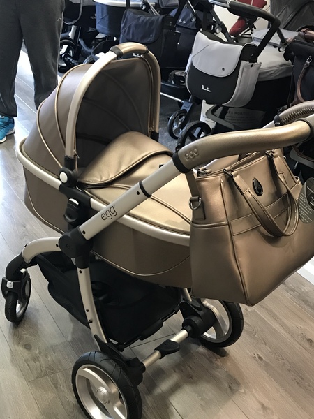 Arguments over pink pram!