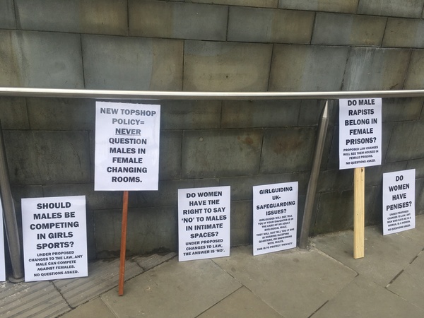 Any gender-critical MNers in Manchester today?