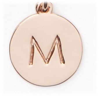 Kate Spade initial pendant dupe?