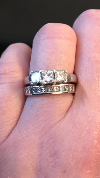 Quiet snow day here-show me your engagement rings!