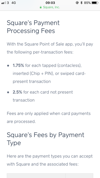 To refuse to shop in places with a minimum card spend?