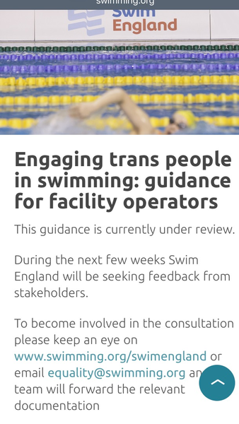 Swim England review - can we get involved?