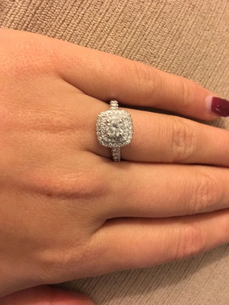 Quiet snow day here-show me your engagement rings!