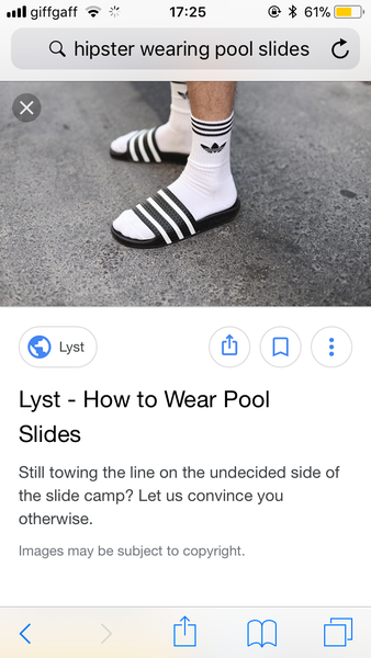 Sandals - cool but also comfortable