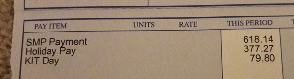 Is this legal -  maternity pay and annual leave?