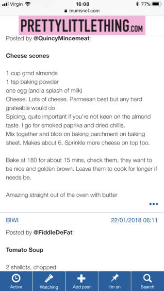 Week 8 - Low Carb Bootcamp - lucky number for some!