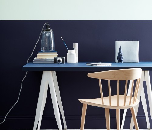 Navy wall paint