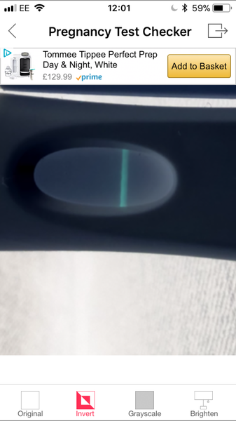 Faint positive or Evap?