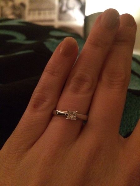 Quiet snow day here-show me your engagement rings!