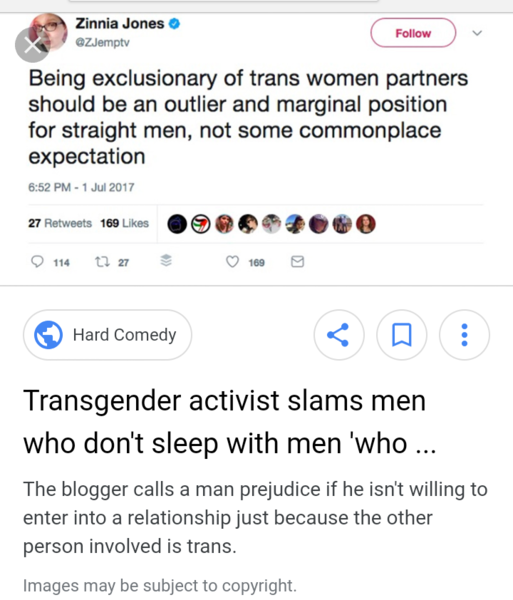 To ask the male equivalent of 'TERF'?