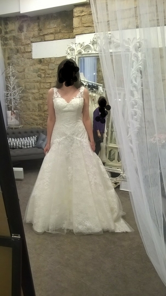 Would my dress look better without straps? Pic attached