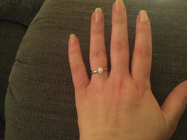 Quiet snow day here-show me your engagement rings!