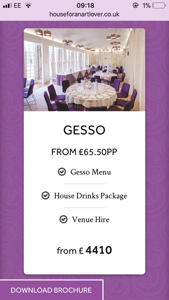 Small venues in Scotland
