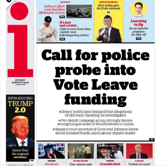 Westminstenders: Exit 2020 Vision