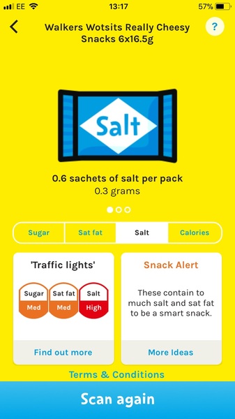 Read Mumsnetters’ feedback on the new Change4Life food scanner app