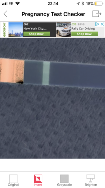 Faint positive or Evap?